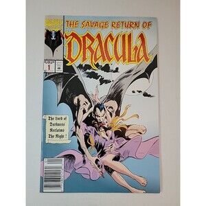 The Savage Return Of Dracula  #1 - (1992) Marvel Comics Gene Colan Gerry Conway
